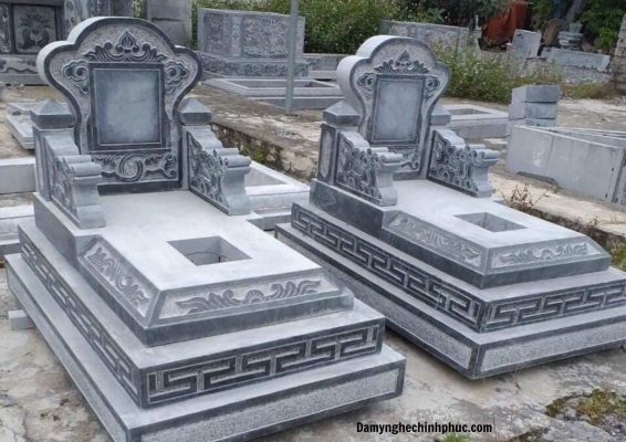 Cấu tạo mộ đá tam cấp đẹp gồm những phần nào?