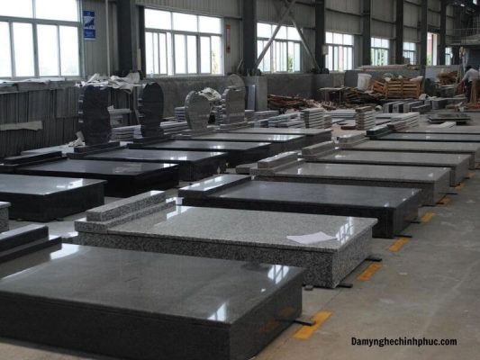 Kích thước mộ đá granite đẹp chuẩn phong thủy
