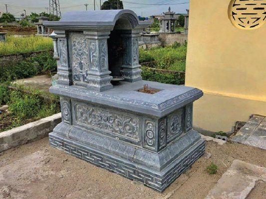 Quy trình thi công, báo giá mộ đá trọn gói tại Damynghephucchinh.com