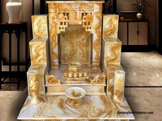 5 Sai lầm bạn cần lưu ý khi đặt bàn thờ ông địa bằng đá