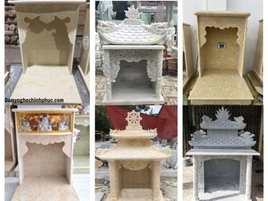 Các mẫu bàn thờ Ông Địa bằng đá đẹp, bền nhất tại Damynghechinhphuc.com