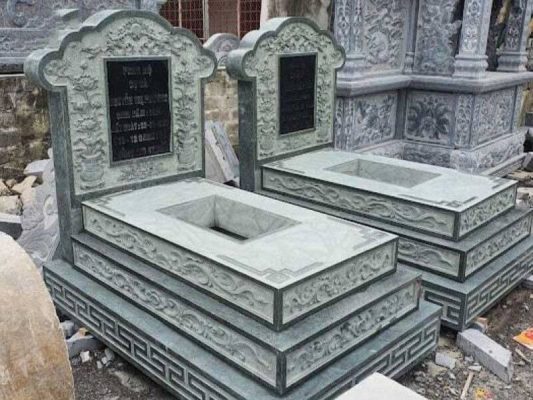 Cấu tạo & thiết kế mộ đá tam cấp để đáp ứng yêu cầu phong thủy