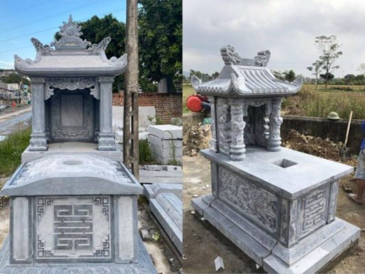 Chất liệu phổ biến chế tác nên các mẫu lăng mộ đá đẹp