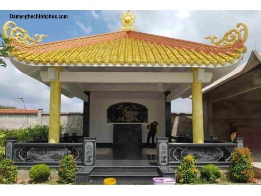 Đơn vị xây dựng nhà mồ đá đẹp, đơn giản, sang trọng giá tốt