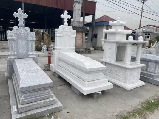 Kinh nghiệm lựa chọn đơn vị làm mộ đá trắng uy tín