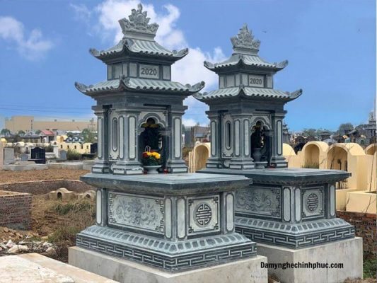 Mua mộ đá xanh rêu cao cấp, giá rẻ ở đâu uy tín nhất?