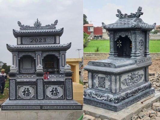 Những mẫu mộ đá nguyên khối đẹp được khách hàng mua nhiều nhất tại Chính Phúc