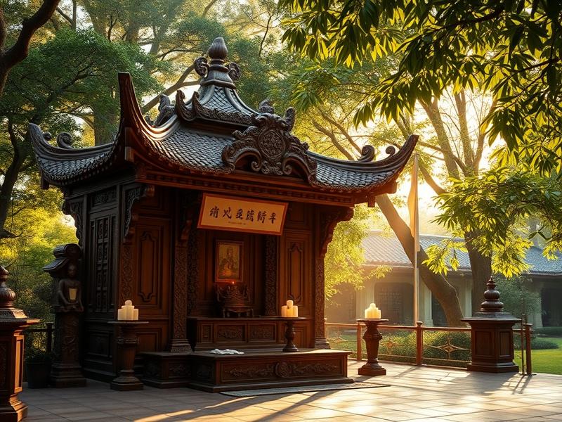 Lựa chọn và bố trí bàn thờ thiên