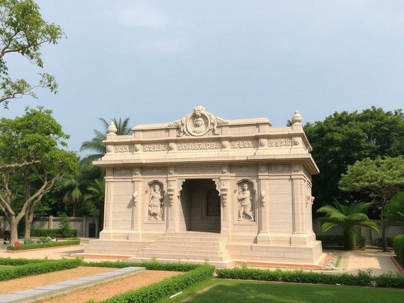 Thi công lăng mộ đá phường Bình Tiên