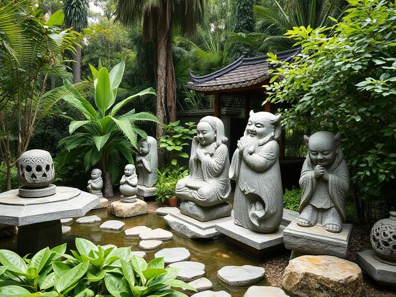 Ý Nguyên Phong Thủy Của Đá Mỹ Nghệ