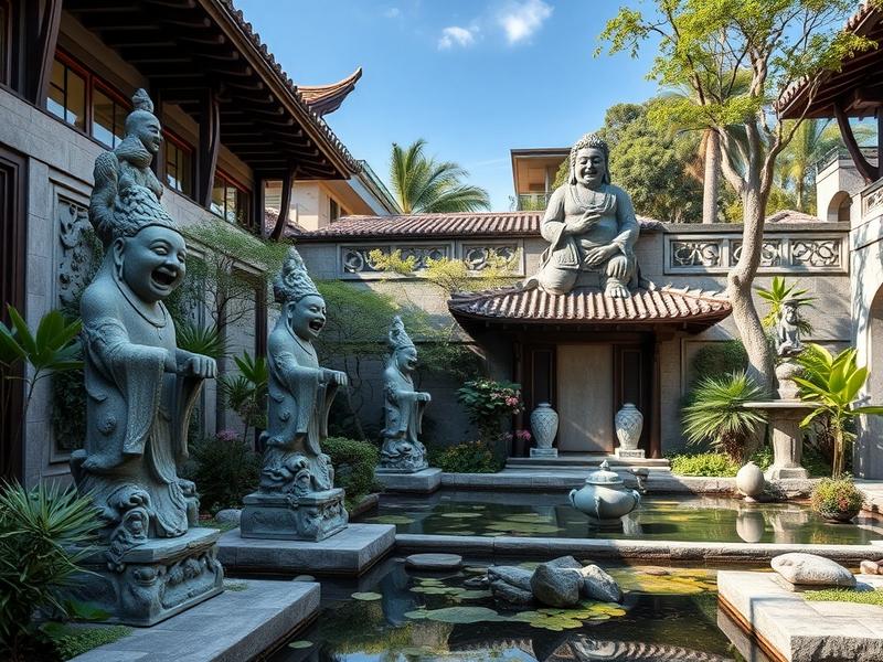 Ý Nghĩa Phong Thủy Của Đá Mỹ Nghệ
