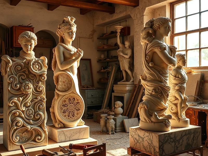 Lịch Sử Hình Thành và Phát Triển của Đá Mỹ Nghệ