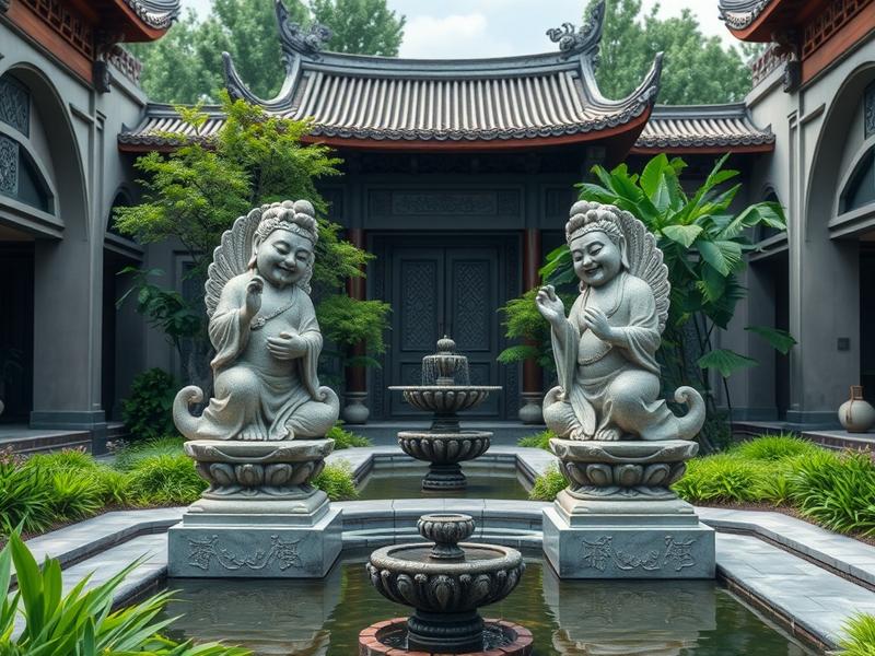 Ý Nghĩa Phong Thủy Của Đá Mỹ Nghệ